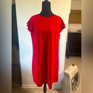 Ces Femme Vibrant Red Dress